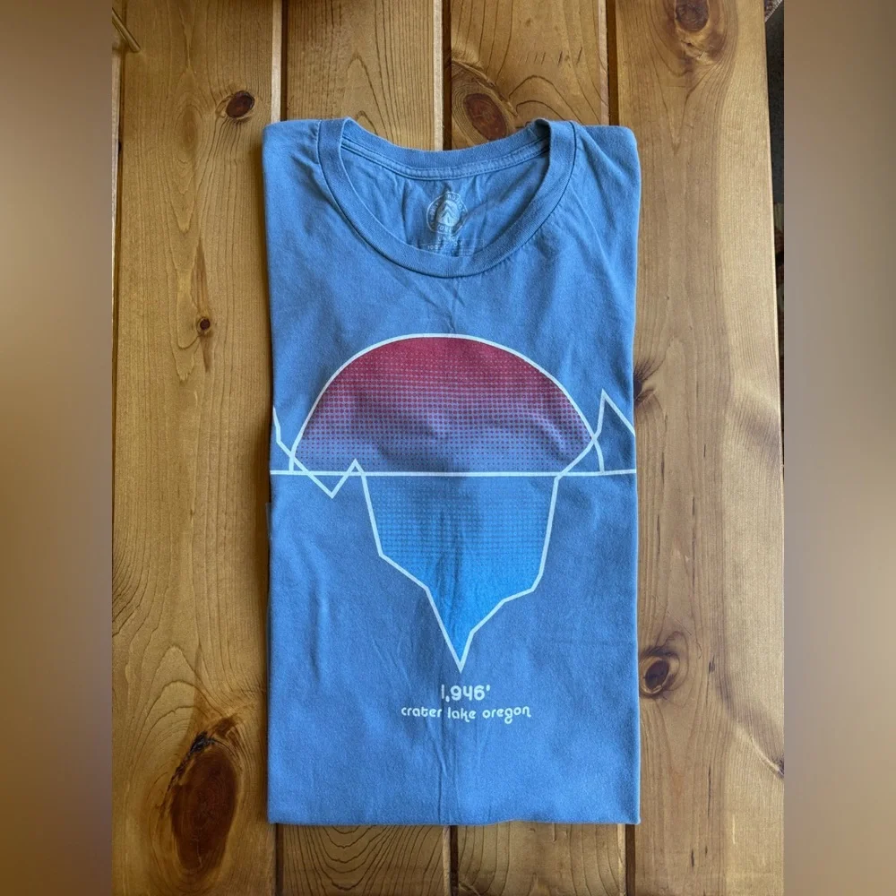 Parks Project Blue and Red Graphic Tee - Picture 3 of 3